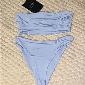 Ruched vibes bikini from naked wardrobe